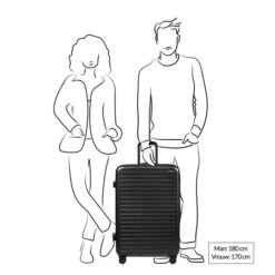 Samsonite Stackd Spinner 75 Rose -Verkoop Reisopslag image 1071