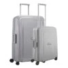 Samsonite S'Cure Spinner 55 + 75 Set Silver -Verkoop Reisopslag image 1112