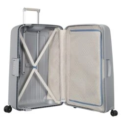 Samsonite S'Cure Spinner 55 + 75 Set Silver -Verkoop Reisopslag image 1115
