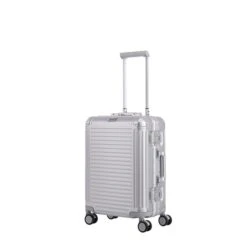 Travelite Next Aluminium 4 Wiel Trolley S Silver -Verkoop Reisopslag image 1177