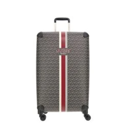 Guess Wilder 28 In 8-Wheeler Charcoal Logo