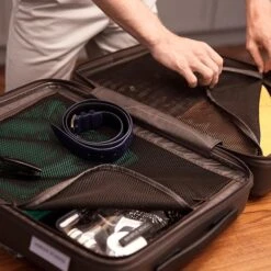 Horizn Studios H5 Essential Cabin Trolley Glossy Bright Amber -Verkoop Reisopslag image 13