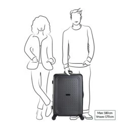 Decent Maxi Air Trolley 77 Expandable Anthracite -Verkoop Reisopslag image 1331