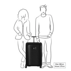 Victorinox Airox Large Hardside Case Black -Verkoop Reisopslag image 1351