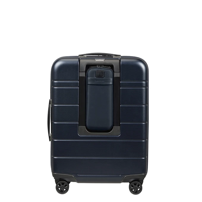Samsonite Neopod Spinner 55 Exp Slide Out Pouch Midnight Blue 6 Samsonite Neopod Spinner 55 Exp Slide Out Pouch Midnight Blue - Image 4