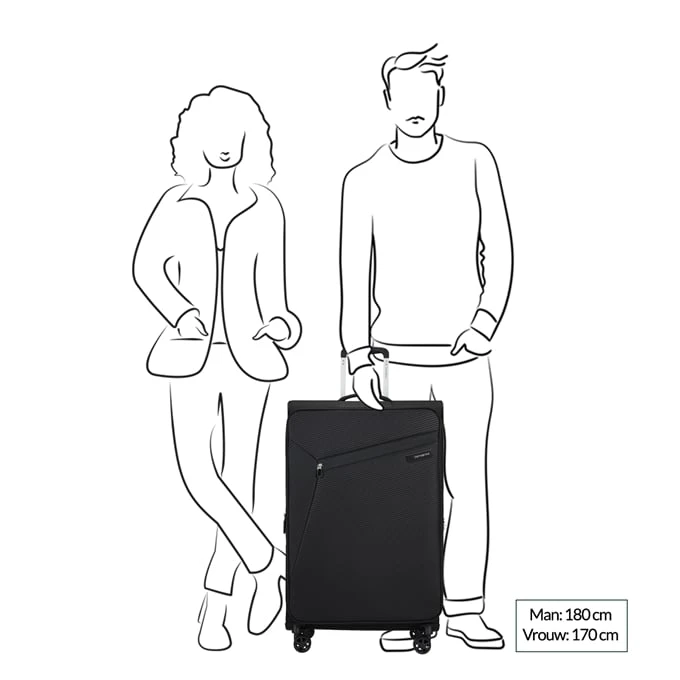 Samsonite Litebeam Spinner 77 EXP Climbing Ivy 4 Samsonite Litebeam Spinner 77 EXP Climbing Ivy - Image 2