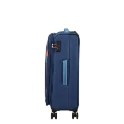 American Tourister Pulsonic Spinner 68 EXP Combat Navy -Verkoop Reisopslag image 1638
