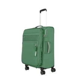 Travelite Miigo 4 Wheel Trolley M Expandable Green 14 Travelite Miigo 4 Wheel Trolley M Expandable Green -Verkoop Reisopslag image 1707