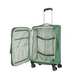 Travelite Miigo 4 Wheel Trolley M Expandable Green 15 Travelite Miigo 4 Wheel Trolley M Expandable Green -Verkoop Reisopslag image 1708