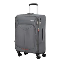 American Tourister Summerfunk Spinner 67 Expandable Titanium Grey -Verkoop Reisopslag image 1732
