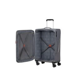 American Tourister Summerfunk Spinner 67 Expandable Titanium Grey -Verkoop Reisopslag image 1737