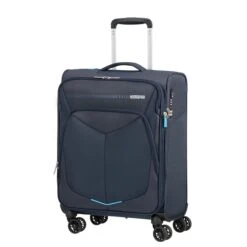 American Tourister Summerfunk Spinner 55 Expandable Navy 13 American Tourister Summerfunk Spinner 55 Expandable Navy -Verkoop Reisopslag image 1765