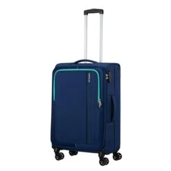 American Tourister Sea Seeker Spinner 68 Combat Navy -Verkoop Reisopslag image 1811