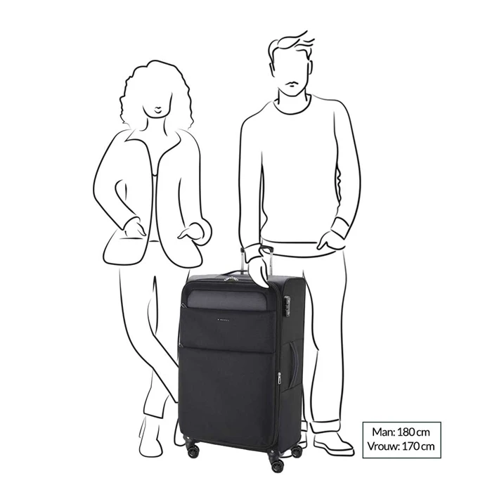 Gabol Cloud Trolley Large 79 Blue 4 Gabol Cloud Trolley Large 79 Blue - Afbeelding 2