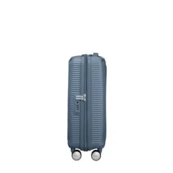 American Tourister Soundbox Spinner 55 Expandable Stone Blue -Verkoop Reisopslag image 20