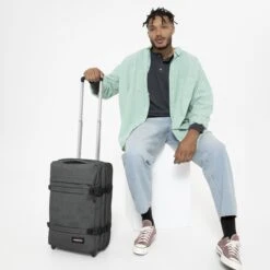 Eastpak Transit'R S Black Denim -Verkoop Reisopslag image 2098