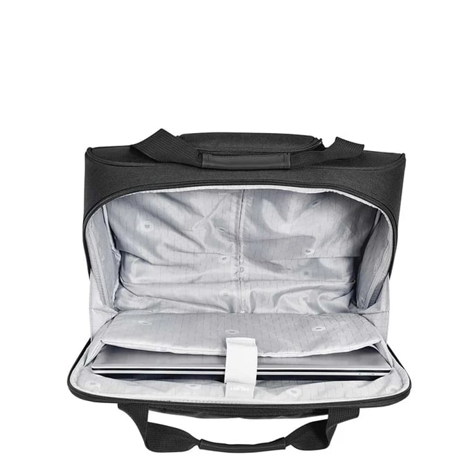 Delsey Esplanade One Compartment Trolley Boardcase 15.6" Deep Black 7 Delsey Esplanade One Compartment Trolley Boardcase 15.6" Deep Black - Afbeelding 5