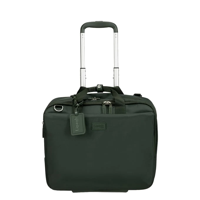 Lipault 4BIZ Rolling Tote Fair Green 3 Lipault 4BIZ Rolling Tote Fair Green