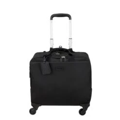 Lipault 4BIZ Spinner Tote Black