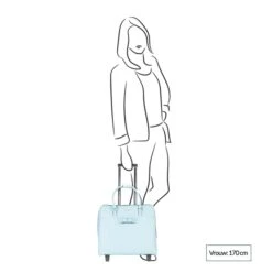 Olivia Lauren Gemini Business Trolley Blauw -Verkoop Reisopslag image 2346