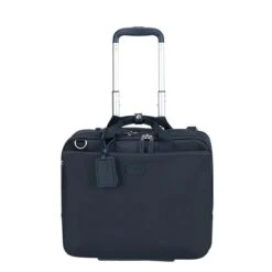 Lipault 4BIZ Rolling Tote Carbon Blue