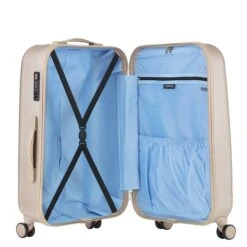 CarryOn Skyhopper Trolleyset 3pcs TSA Champagne -Verkoop Reisopslag image 2561