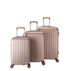 Decent Tranporto One 3-delige Kofferset Zalm