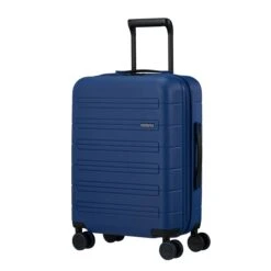 American Tourister Novastream Spinner 55 Exp Navy Blue -Verkoop Reisopslag image 447