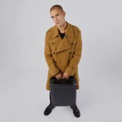 Piquadro PQ-Light Cabin Trolley 55 Matt Black -Verkoop Reisopslag image 454