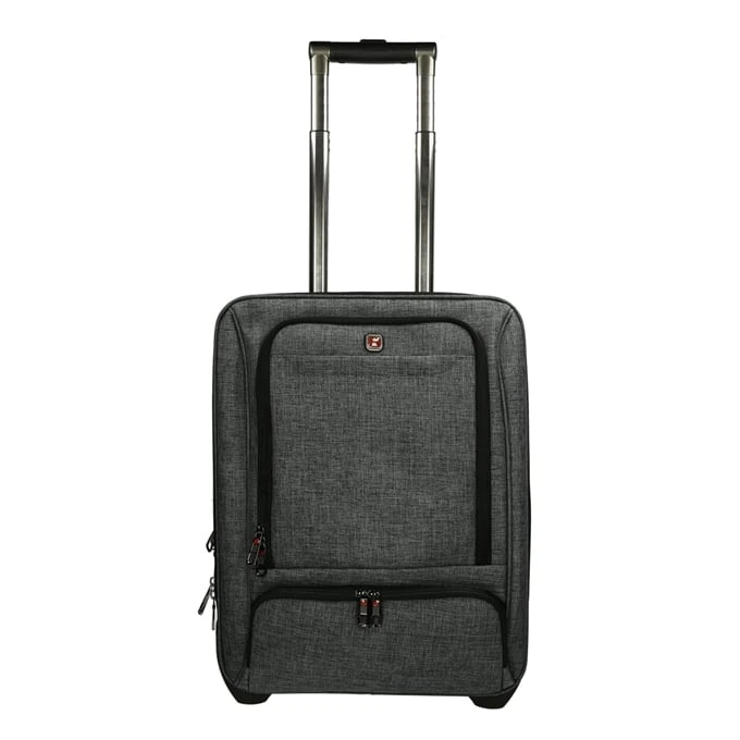 Enrico Benetti Frankfurt Laptop Trolley 17'' Grey 3 Enrico Benetti Frankfurt Laptop Trolley 17'' Grey