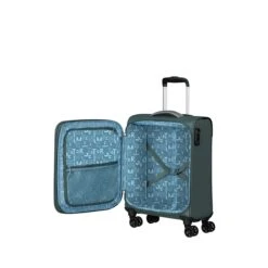American Tourister Pulsonic Spinner 55 EXP Dark Forest -Verkoop Reisopslag image 583
