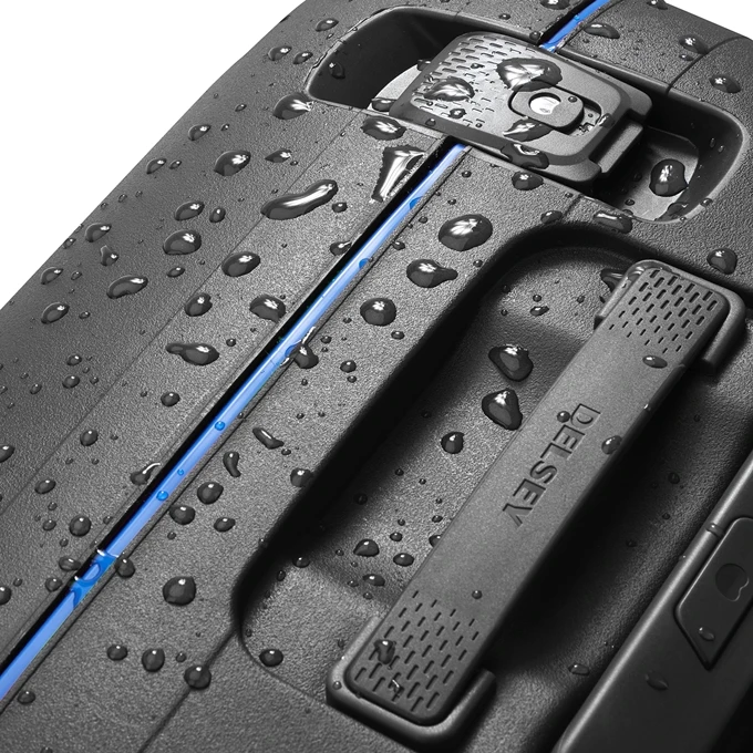 Delsey Moncey 4 Wheel Trolley 55/40 Slim Black 9 Delsey Moncey 4 Wheel Trolley 55/40 Slim Black - Image 7