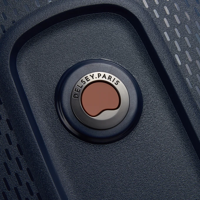 Delsey Moncey 4 Wheel Trolley 55/40 Slim Ink Blue 11 Delsey Moncey 4 Wheel Trolley 55/40 Slim Ink Blue - Image 9