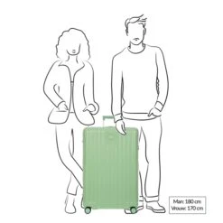 Bric's Positano Trolley 81 Sea Green -Verkoop Reisopslag image 689