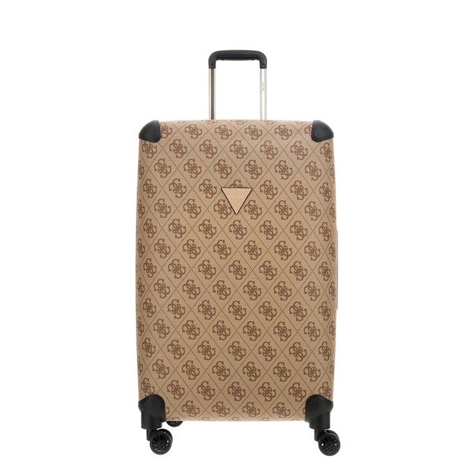 Guess Berta 28 In 8-Wheeler Latte Logo/brown 3 Guess Berta 28 In 8-Wheeler Latte Logo/brown