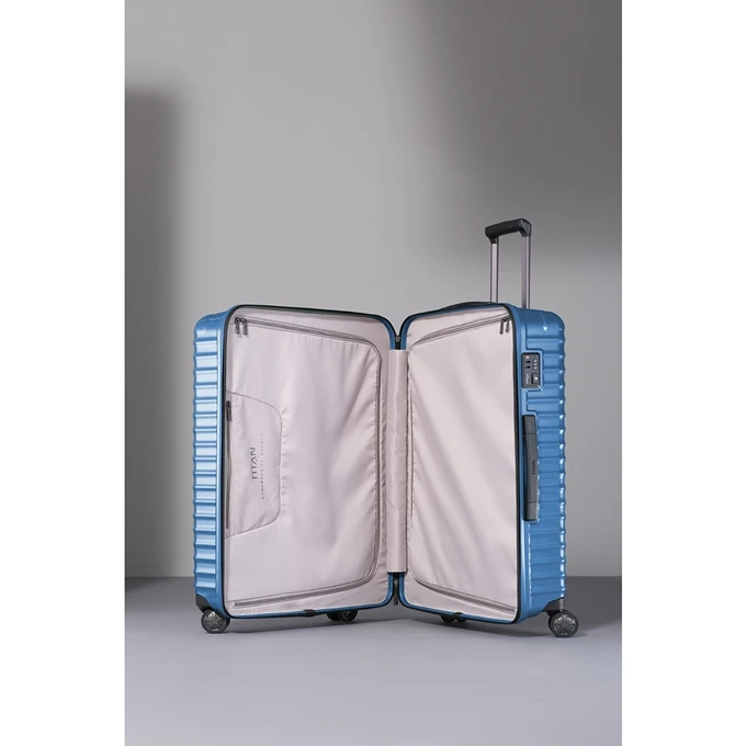 TITAN Litron 4 Wheel Trolley L Ice Blue 9 TITAN Litron 4 Wheel Trolley L Ice Blue - Afbeelding 7