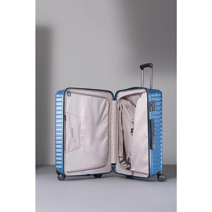 TITAN Litron 4 Wheel Trolley L Ice Blue 10 TITAN Litron 4 Wheel Trolley L Ice Blue - Afbeelding 8