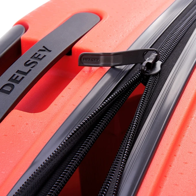 Delsey Belmont Plus 4 Wheel Trolley 71 Faded Red 6 Delsey Belmont Plus 4 Wheel Trolley 71 Faded Red - Afbeelding 4