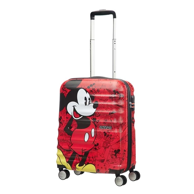 American Tourister Wavebreaker Disney Spinner 55 Mickey Comics Red 3 American Tourister Wavebreaker Disney Spinner 55 Mickey Comics Red
