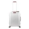 Piquadro Alu Slim 4 Wheel Cabin Trolley Grigio / Cuoio