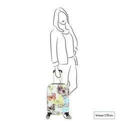 Decent Forenza Trolley 55 Butterfly -Verkoop Reisopslag image 860