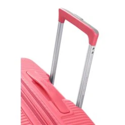 American Tourister Soundbox Spinner 77 Expandable Sun Kissed Coral -Verkoop Reisopslag image 91