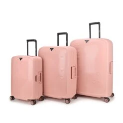 Decent Axiss-Fix 4 Wiel Trolley 68 Licht Roze -Verkoop Reisopslag image 982