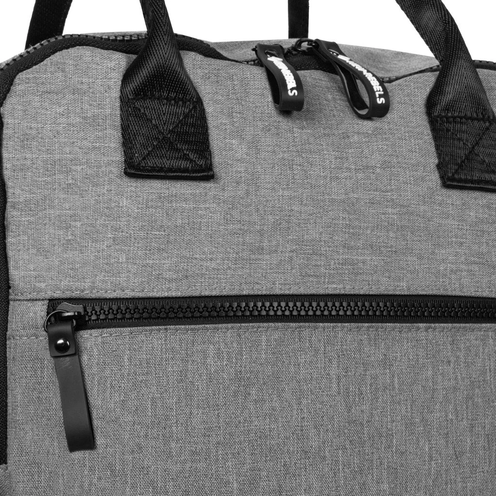 New Rebels ® Boyan - Lubbock Handel Backbag Recycled Nylon Grey 6 New Rebels ® Boyan - Lubbock Handel Backbag Recycled Nylon Grey - Image 4