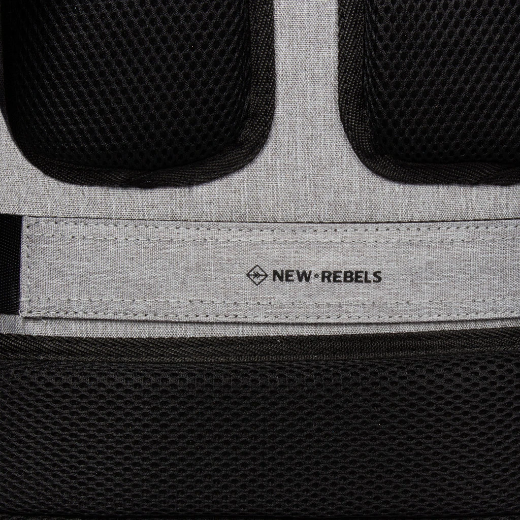 New Rebels ® Boyan - Lubbock Handel Backbag Recycled Nylon Grey 7 New Rebels ® Boyan - Lubbock Handel Backbag Recycled Nylon Grey - Image 5