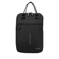 New Rebels ® Boyan - Lubbock Handel Backbag Recycled Nylon Black -Verkoop Reisopslag new rebels boyan lubbock handel backbag recycled n 20
