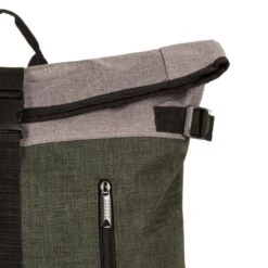 New Rebels ® Creek Roll Top Rugzak Dark Green/Anthracite VII | Rugtas -Verkoop Reisopslag new rebels creek roll top rugzak dark green anthra 4