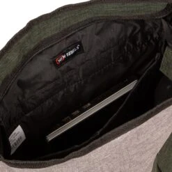 New Rebels ® Creek Roll Top Rugzak Dark Green/Anthracite VII | Rugtas -Verkoop Reisopslag new rebels creek roll top rugzak dark green anthra 7
