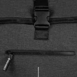 New Rebels ® Hickory Rolltop Backbag Recyled NylonZwart -Verkoop Reisopslag new rebels hickory rolltop backbag recyled nylon z 2