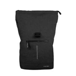 New Rebels ® Hickory Rolltop Backbag Recyled NylonZwart -Verkoop Reisopslag new rebels hickory rolltop backbag recyled nylon z 4